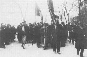 Fahnentr&auml;gerparade