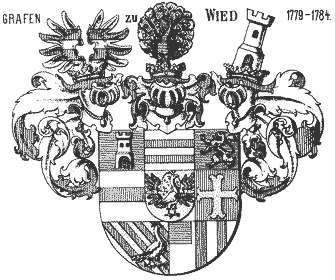 Wappen der Grafen Wied 1779-1784