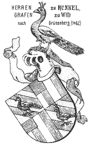 Wappen der Grafen Wied-Runkel 1482